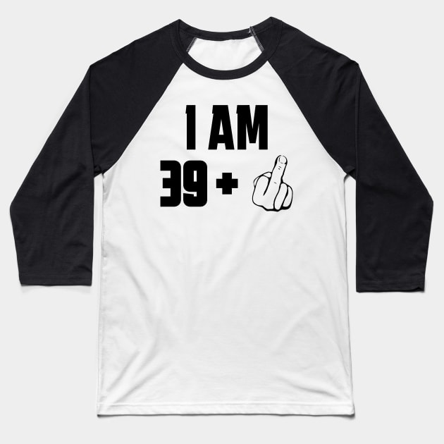 40th birthday 40 years old Baseball T-Shirt by Circle Project